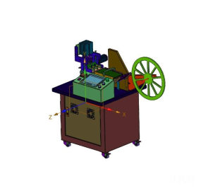 ���˵�װ�����л�ͼֽ�ϼ��ķ���ͼ