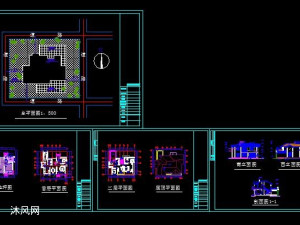 14.7x13.2某二层别墅施工图