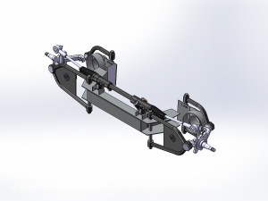 双轮独立悬挂转向系统