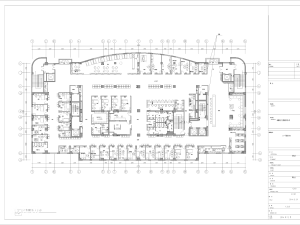 私人医院体检中心施工图