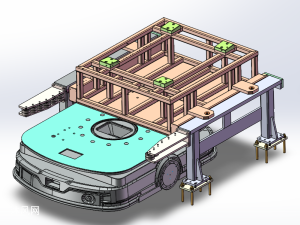 汽车前玻璃导向工装