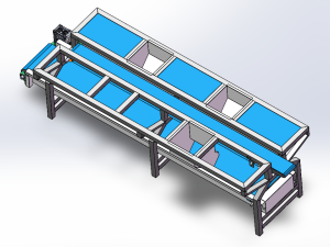 A-6工位双层挑选台
