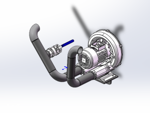 高压漩涡分流气泵