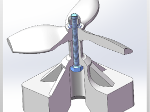 五轴机床加工螺旋桨夹具设计