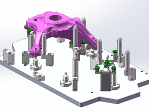 转向节工装治具