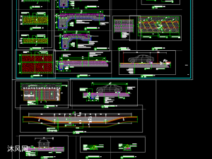 停车位道路详图