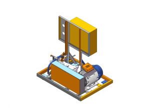 电机驱动式高压流体输送撬装机组