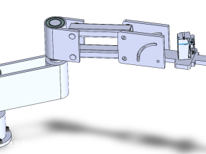 手动摇臂支撑电钻平台