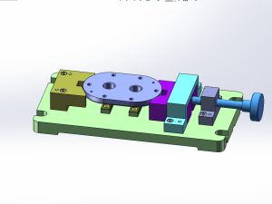 油泵泵盖铣面夹具设计