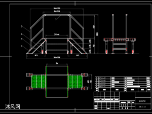 流水线无桥跨梯