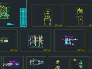 汽车箱盖钻底面孔组合机床