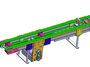 双皮带输送机构