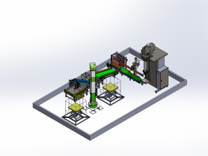 底充式包装码垛生产线