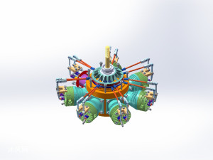 星型活塞式航空发动机