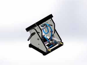 太阳能供电气动万向节流体控制单元