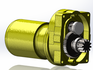 LDA300减速机模型 