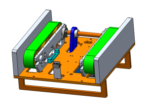 双轨道皮带输送机