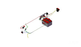 ���ع���ĵ������ƻ�·���ͼֽ�ϼ��ķ���ͼ