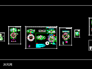 球釜水涨模具结构图