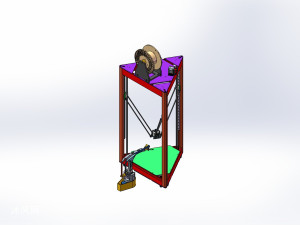 三角洲结构3D打印机