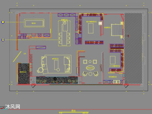 家具展厅CAD 施工图效果图