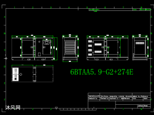 6BTAA5.9-G2型直角款发电机组