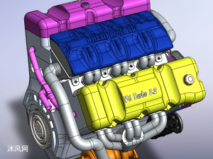 3.2 升 V6 双涡轮增压发动机总成