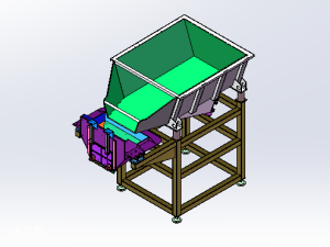 称重振动给料机3D
