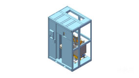 PDU�Զ���װ�乤װ�豸ͼֽ�ϼ��ķ���ͼ