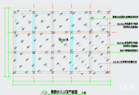 ¥�ݳ���ڸ�դװ�θֻ������ﹹ��ͼֽ�ϼ��ķ���ͼ