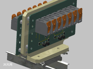 PCB�尲װ�̶�DIN35����