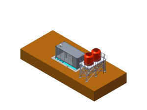 ��װ��ʽһ�廯ˮ����ģ��