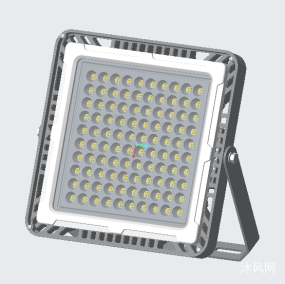 LEDͶ���-LED�߶���ͼֽ�ϼ��ķ���ͼ