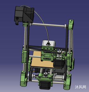 ����ʽ FDM 3D ��ӡʵѵװ��ͼֽ�ϼ��ķ���ͼ