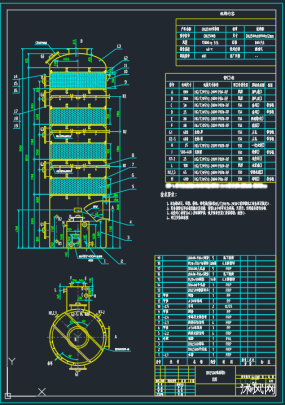 DN2500*8900������������ͼֽ�ϼ��ķ���ͼ