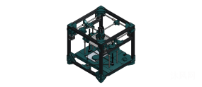 COREXY���ʽFDM 3D��ӡ��ͼֽ�ϼ��ķ���ͼ