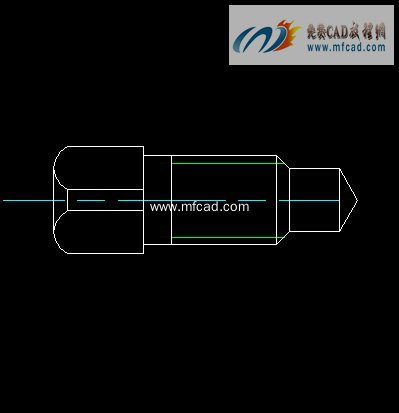 autocad方頭緊定螺釘-短圓柱錐端-gb 86-88 - autocad螺釘標準件圖紙