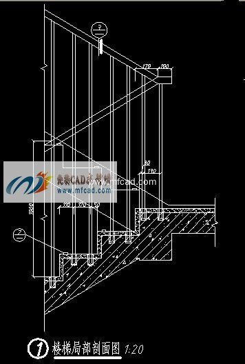 楼梯剖视图