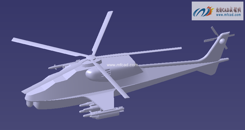 catia飞机模型