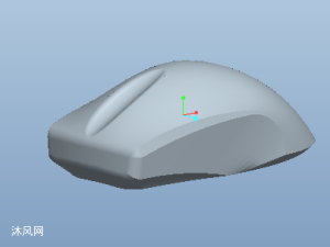 proe简单的鼠标模型