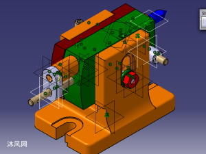 顶尖座的装配(包含参数化设计)