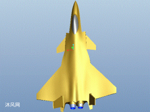proe绘制歼20战斗机