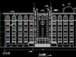 校史館中學81平展廳裝修方案圖