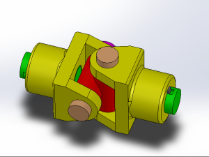 sw万向节模型设计图