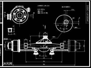 lw1080(nt)后桥总成