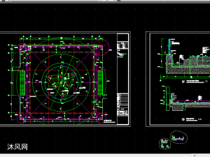 停机坪cad设计大样图