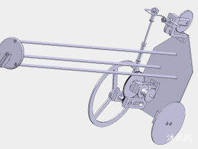 catia��̼С��3Dģ��ͼֽ�ϼ��ķ���ͼ