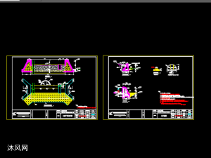 小型拦水坝设计图纸