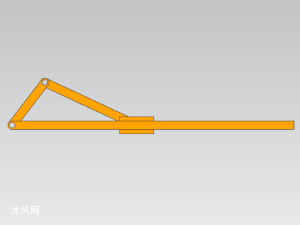 移动导杆机构的运动仿真设计