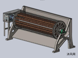 水稻脱粒机设计